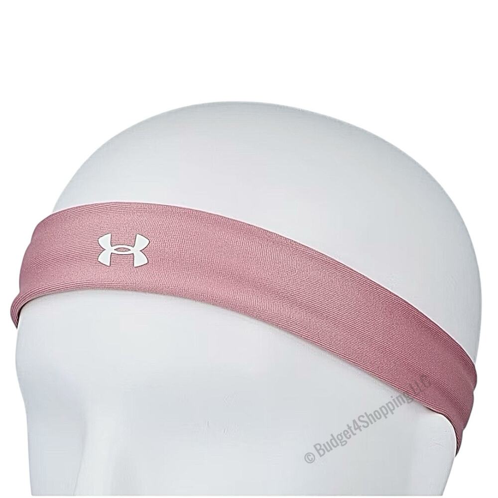 Under Armour Women’s Play Up Headband Pink Athletic Sweat Headband